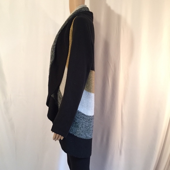 Charter Club Shawl Collar Open Front Sweater - Picture 3 of 7